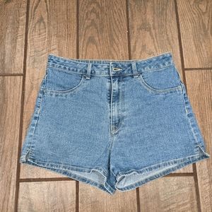 H&M High Waist Denim Shorts
